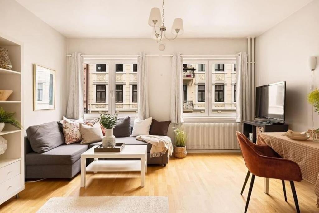 Praktisk 1-Roms Leilighet Oslo Extérieur photo