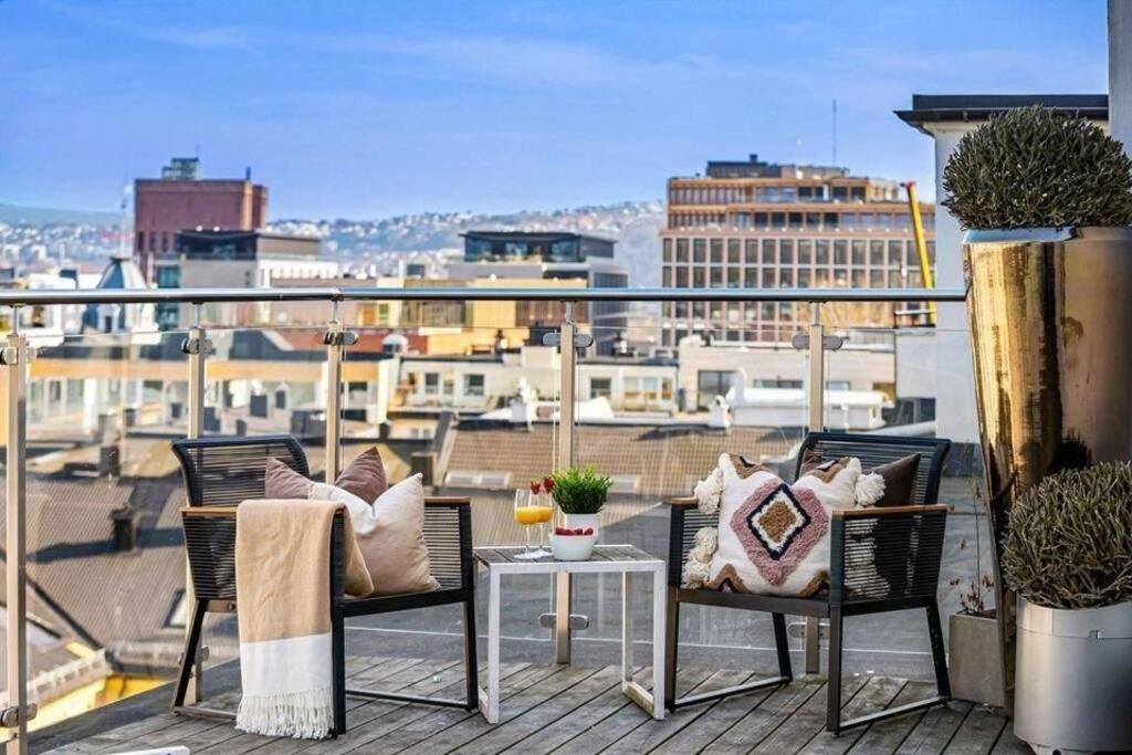 Praktisk 1-Roms Leilighet Oslo Extérieur photo